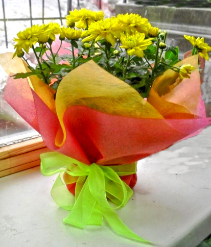 Как упаковать букет цветов в крафт-бумагу мастер класс