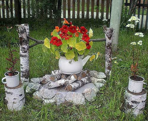 Как сделать интересный цветник